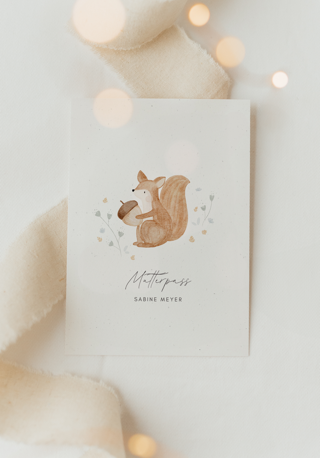 Mutterpass Hülle Eichhörnchen