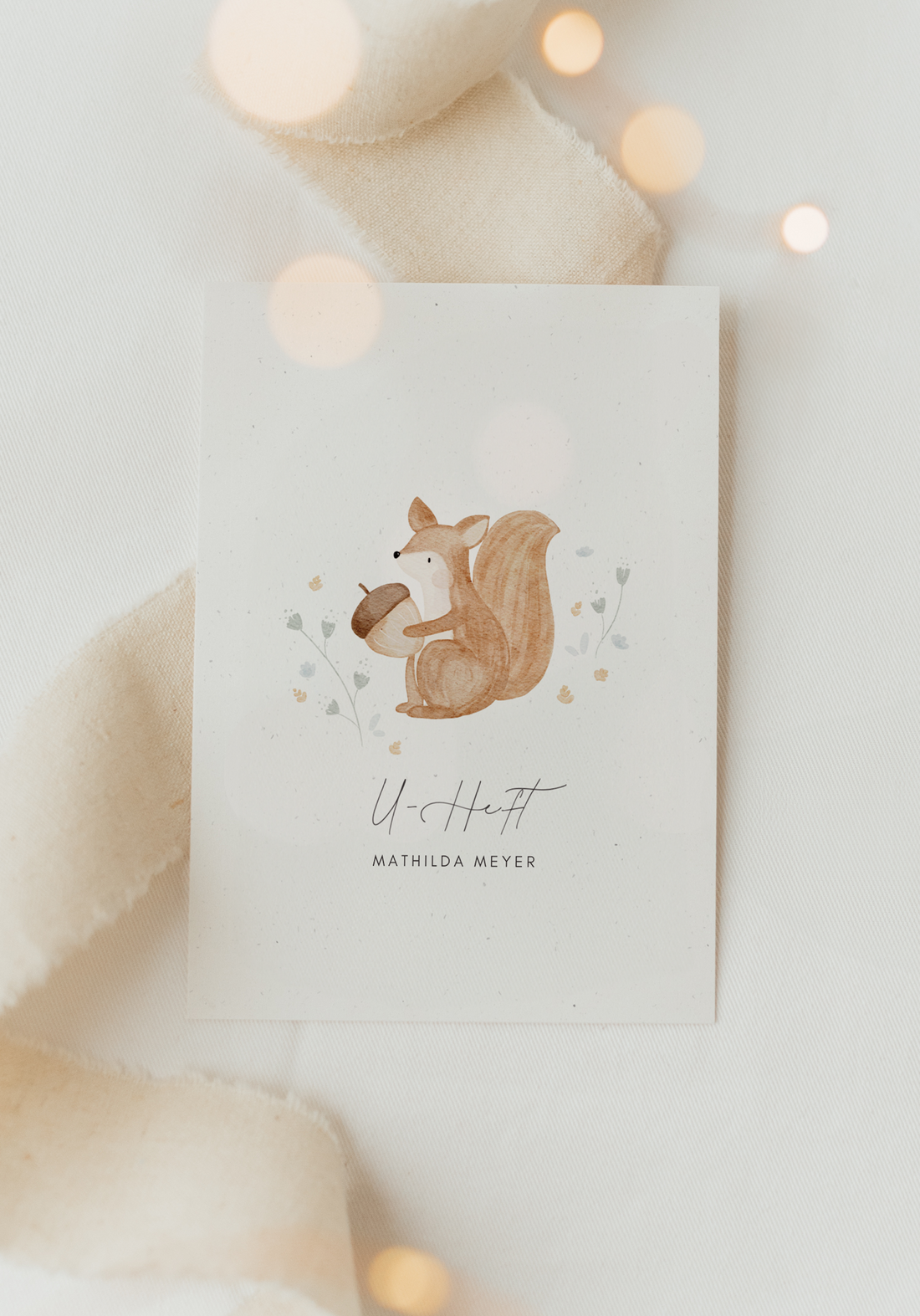 U-Heft Hülle Eichhörnchen