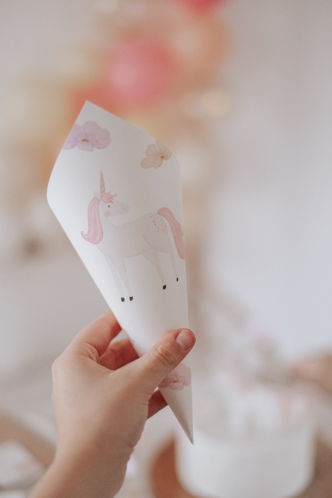 Spitztüte Einhorn