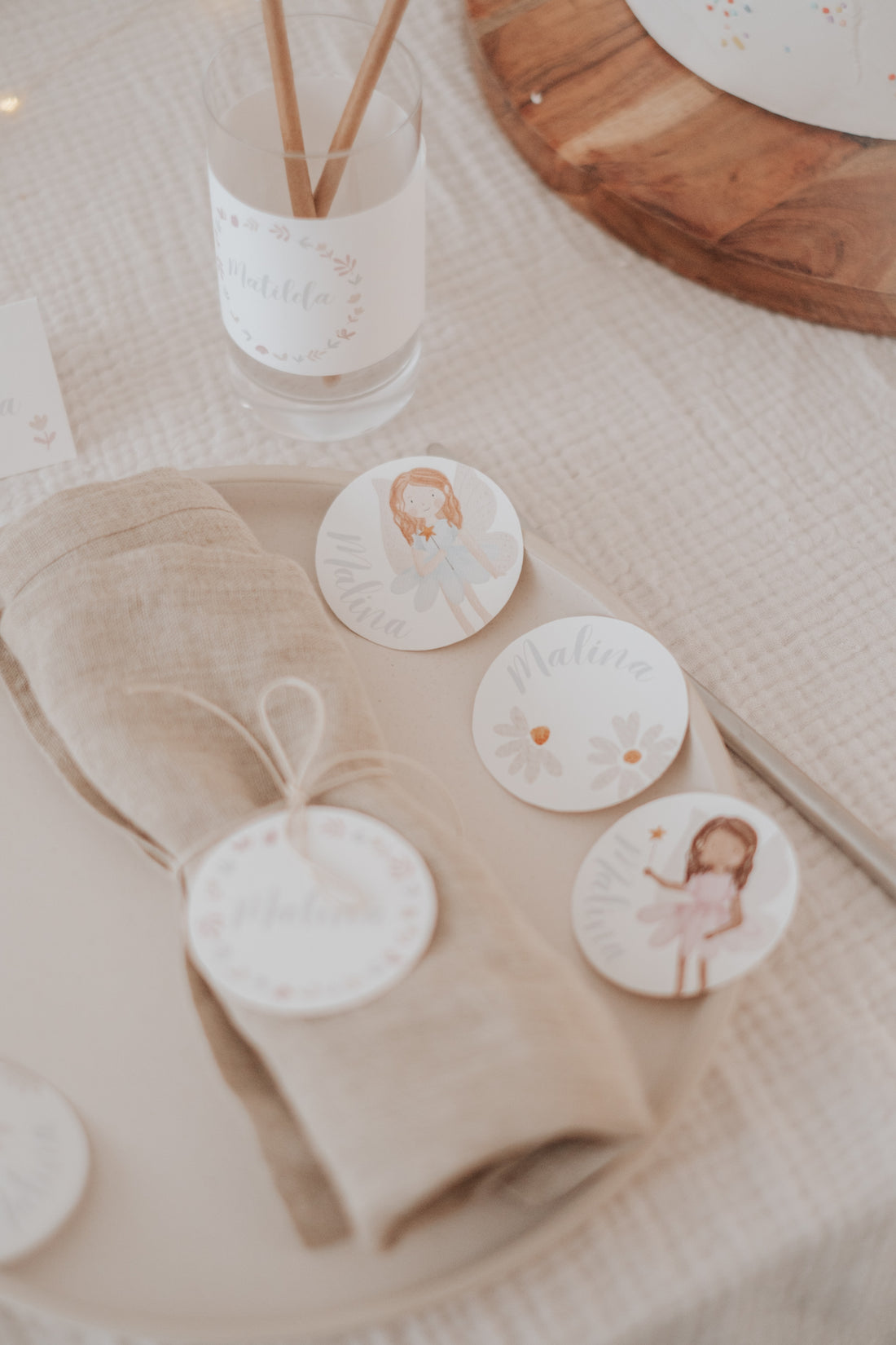 Geschenkanhänger Feen