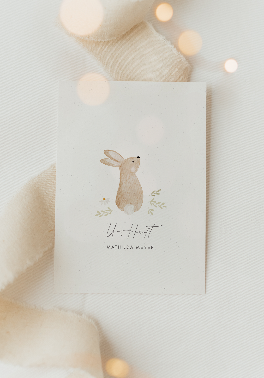 U-Heft Hülle Hase