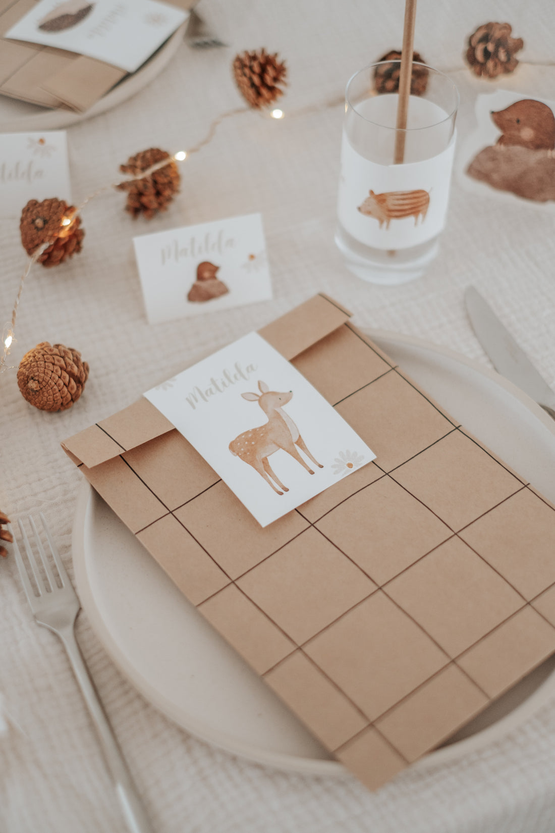 Geschenktüten Waldtiere