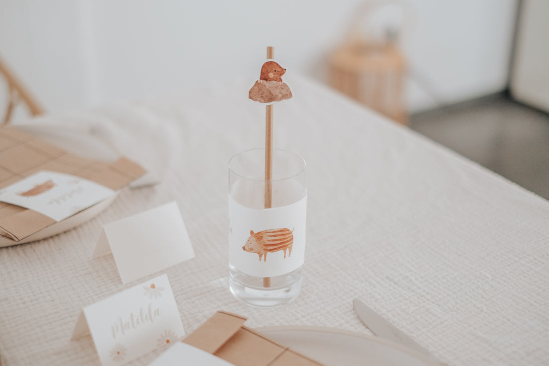 Banderolen Waldtiere