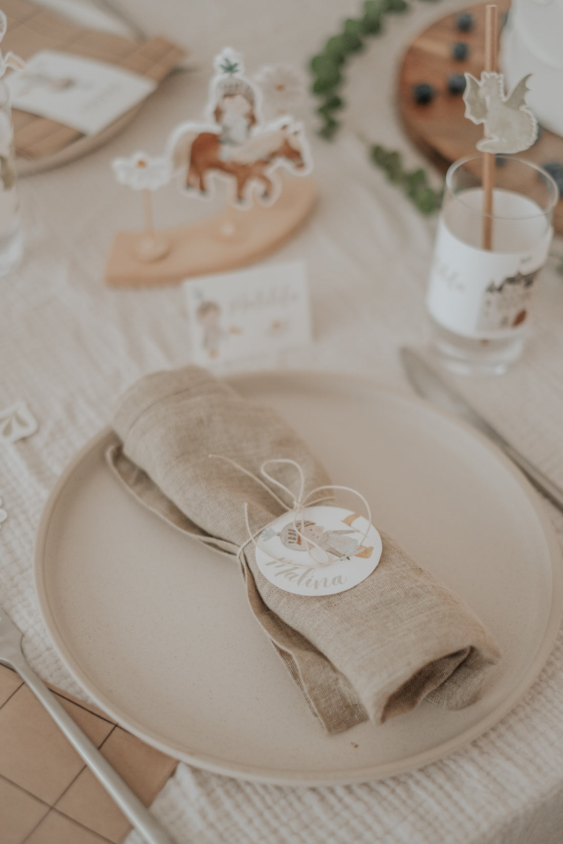 Geschenkanhänger Ritter