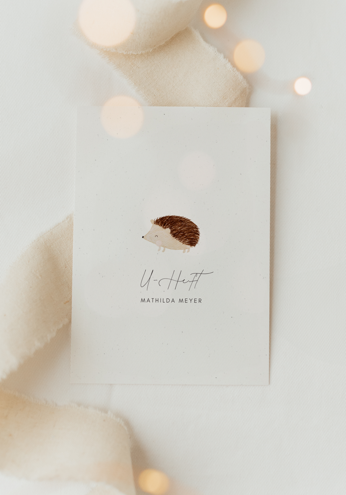 U-Heft Hülle Igel