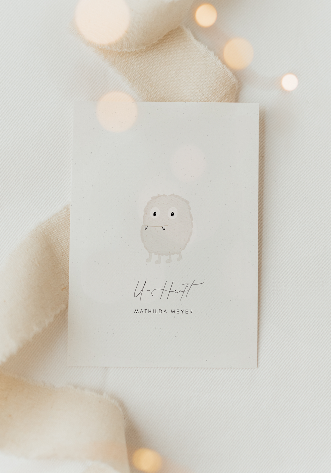 U-Heft Hülle Monster hell