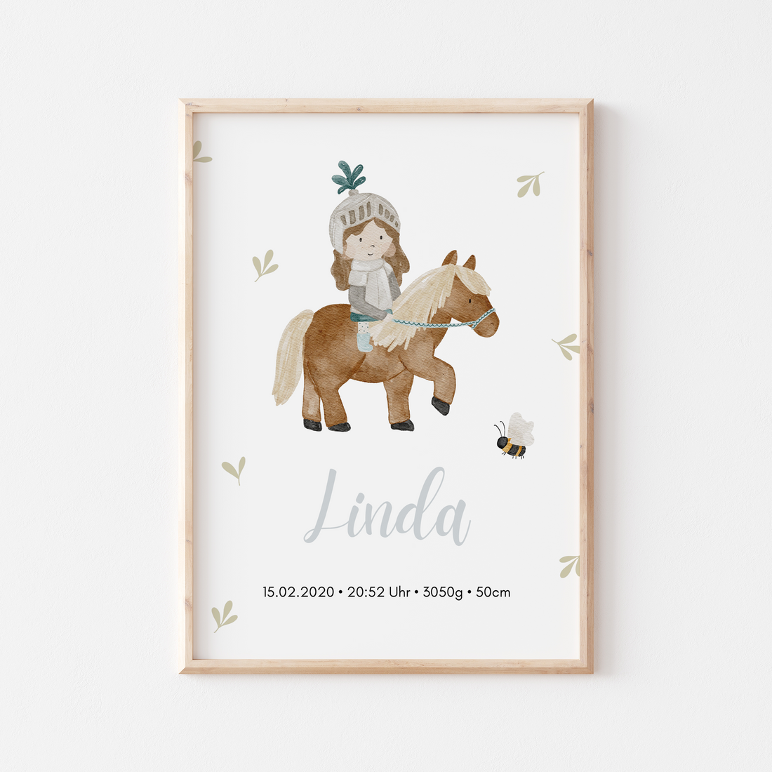 Geburtsposter Ritterin