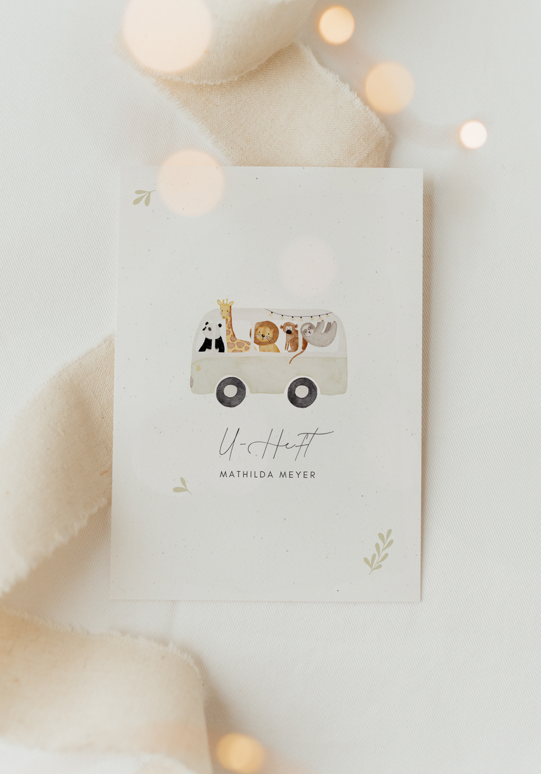 U-Heft Hülle Safaribus